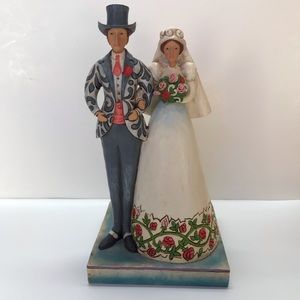 Jim Shore “I Do” cake topper/figurine collectible